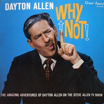 Dayton Allen Why Not! Steve Allen Show 1960 Comedy Album MP3 CD